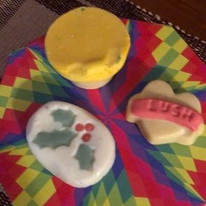 Lush Little Pot of Energy and 2 massage bars